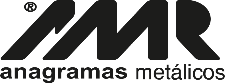 Logotipo de AMR - ANAGRAMAS METALICOS